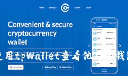 如何使用tpWallet查看他人的钱包信息